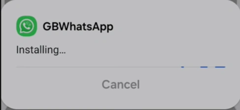 gbwhatsapp installing