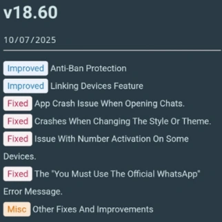 update changelog